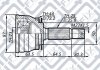 Купить Шрус наружный Hyundai Matrix Q-fix q131-0569 (фото2) подбор по VIN коду, цена 1044 грн.