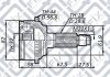 Купить Шрус наружный Mazda 6 Q-fix q131-0660 (фото2) подбор по VIN коду, цена 933 грн.