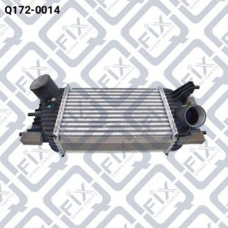 Купить Радиатор интеркулера Nissan Juke Q-fix q172-0014 (фото1) подбор по VIN коду, цена 4478 грн.