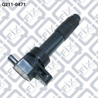 Купити Котушка запалювання Hyundai Santa Fe, Genesis, Sonata, KIA Magentis, Carens, Sorento, Hyundai IX55 Q-fix q211-0471 (фото1) підбір по VIN коду, ціна 746 грн.