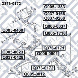 Гайка с эксцентриком Q-fix q376-0172