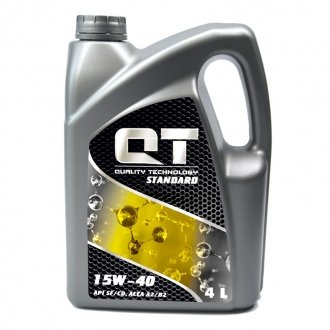 Олива STANDARD 15W-40 (4 л) QT-OIL qt1115404