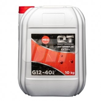 Антифриз QT MEG EXTRA -40 G12 червоний 10кг QT-OIL qt5614010 (фото1)