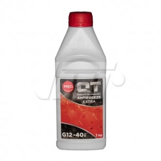 Купить Антифриз QT MEG EXTRA -40 G12 червоний 1кг QT-OIL qt561401 (фото1) подбор по VIN коду, цена 89 грн.