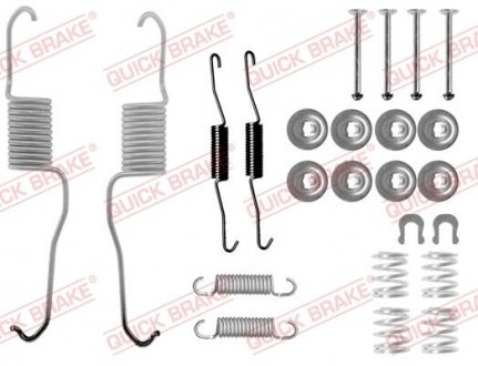 Комплект пружинок колодок ручного тормоза QUICK BRAKE 105-0886