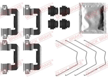 Монтажный компл.,тормоз.колодки QUICK BRAKE 1090064