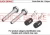 Купити Направляюча супорта (переднього/к-кт) Toyota Corolla 99-08 (Lucas) Toyota Corolla, Lexus IS QUICK BRAKE 113-1376X (фото1) підбір по VIN коду, ціна 166 грн.