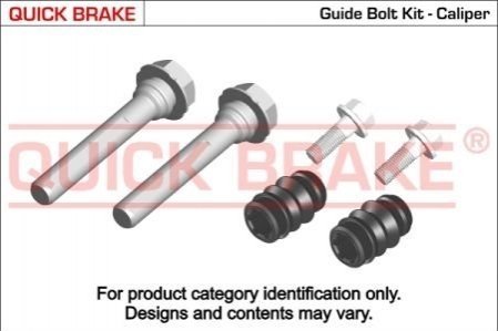 Направляюча супорта (переднього/к-кт) Toyota Corolla 99-08 (Lucas) Toyota Corolla QUICK BRAKE 113-1376X