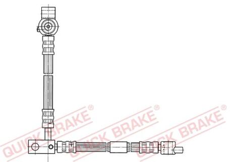 Гальмівний шланг Nissan Primera QUICK BRAKE 59.994
