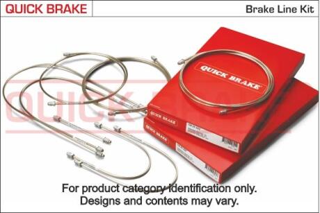 Елемент гальмівного шланга QUICK BRAKE cnda101