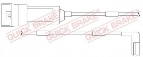 Купить Датчик износа тормозных колодок Opel Kadett QUICK BRAKE ws 0122 a (фото1) подбор по VIN коду, цена 535 грн.