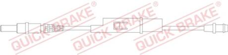 Датчик зносу гальмівних колодок (передніх) Citroen C5 01- (L=410mm) QUICK BRAKE ws 0207 a