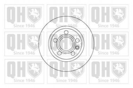 Гальмівні диски Volkswagen Sharan, Transporter, Ford Galaxy QUINTON HAZELL bdc5216