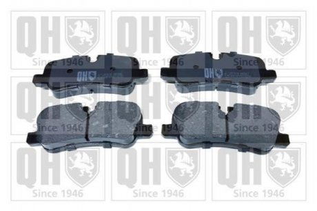 Купити ГАЛЬМІВНІ КОЛОДКИ ДИСКОВІ Land Rover Discovery, Range Rover QUINTON HAZELL bp1518 (фото1) підбір по VIN коду, ціна 892 грн.