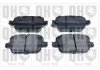 Купить Тормозные колодки дисковые Land Rover Freelander, Ford Mondeo, Kuga, Galaxy, S-Max, Volvo V70, S80, XC70, Ford Focus QUINTON HAZELL bp1557 (фото1) подбор по VIN коду, цена 791 грн.