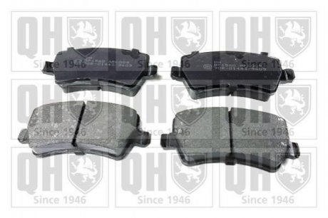 Купить Тормозные колодки дисковые Land Rover Freelander, Ford Mondeo, Galaxy, S-Max, Volvo V60, V70, XC60, S80, XC70, S60, Land Rover Range Rover QUINTON HAZELL bp1560 (фото1) подбор по VIN коду, цена 770 грн.