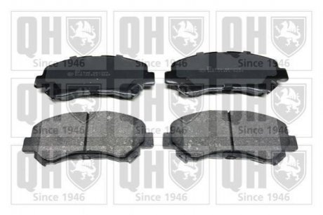 Купить Тормозные колодки дисковые Nissan X-Trail, Qashqai, Renault Koleos QUINTON HAZELL bp1596 (фото1) подбор по VIN коду, цена 1067 грн.