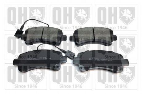 Купить Тормозные колодки дисковые Hyundai I30, KIA Soul, Hyundai Veloster, I40, KIA Rio, Hyundai Sonata, KIA Ceed, Hyundai Elantra, KIA Optima, Hyundai Accent, KIA Pro Ceed QUINTON HAZELL bp1875 (фото1) подбор по VIN коду, цена 807 грн.