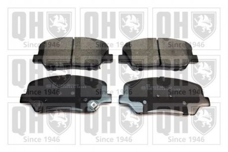 Гальмівні колодки дискові задній міст Fiat Ducato QUINTON HAZELL bp1881