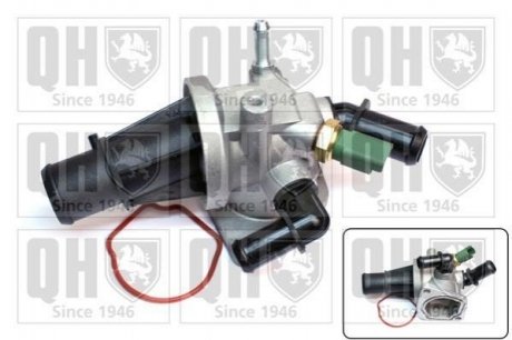 Купити Термостат Opel Corsa, Fiat Doblo, Opel Combo, Meriva, Ford KA QUINTON HAZELL qth608k (фото1) підбір по VIN коду, ціна 1353 грн.