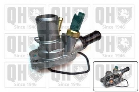 Корпус термостата Fiat 500, Punto, Grande Punto, Lancia Musa, Fiat Panda, Doblo, Alfa Romeo Mito, Opel Combo QUINTON HAZELL qth642k