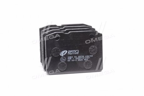 Купить Комплект тормозных колодок из 4 шт. дисков Lada Niva REMSA 0080.00 (фото1) подбор по VIN коду, цена 500 грн.