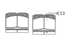Купить Колодки тормозные дисковые Iveco Daily REMSA 021122 (фото1) подбор по VIN коду, цена 864 грн.