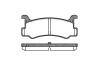 Купити MAZDA колодки гальм. задні 323 1,6GT -93, MX-3/MX-5 REMSA 0213.00 (фото1) підбір по VIN коду, ціна 863 грн.