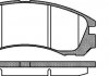 Купить Колодки тормозные дисковые Mitsubishi Outlander, Lancer REMSA 0354.32 (фото1) подбор по VIN коду, цена 1070 грн.