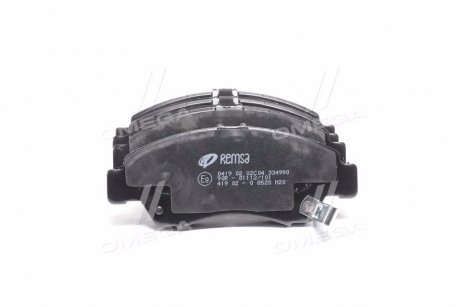 Комплект тормозных колодок из 4 шт. дисков Honda Civic REMSA 0419.02