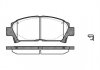 Купити Колодки гальмівні дискові Toyota Carina, Celica, Avensis REMSA 0427.02 (фото1) підбір по VIN коду, ціна 1189 грн.