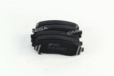 Комплект гальмівних колодок з 4 шт. дисків Hyundai I10, KIA Picanto REMSA 1133.02