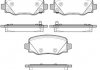 Купити Колодки гальмівні дискові Audi A6 REMSA 1578.02 (фото1) підбір по VIN коду, ціна 868 грн.