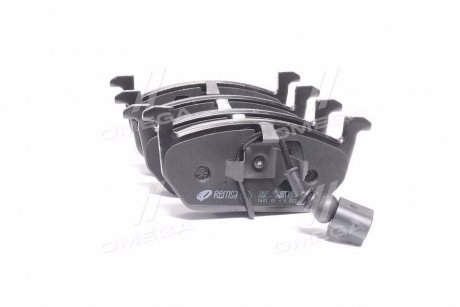 Комплект тормозных колодок из 4 шт. дисков Seat Leon, Volkswagen Golf, Audi A3, Skoda Octavia REMSA 1601.01 (фото1)