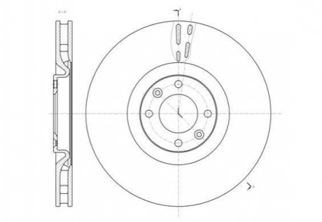 Диск тормозной BMW G11, G30, G31, G32, X3 REMSA 61470.10