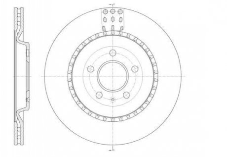 Диск тормозной Audi A7, A6, A8, A5, A4, Q5, Q7, Volkswagen Touareg REMSA 61492.10