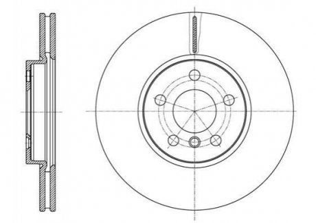 Диск тормозной BMW F45, F46, X1, X2 REMSA 61596.10