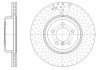 Купити BMW ДИСК ГАЛЬМIВНИЙ ПЕРЕДНIЙ 3/F30 BMW F30, F32, F31, F33, F34, F36 REMSA 61651.10 (фото1) підбір по VIN коду, ціна 3748 грн.