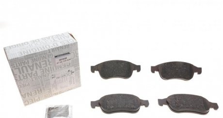 Колодки тормозные передние (комплект) Duster, Fluence, Megane III, Caprur, Arkana RENAULT 410A12582R