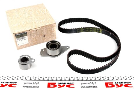 Комплект ременя грм RENAULT 7701477047