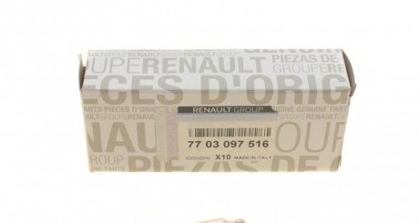 Купить Лампа накаливания Renault Clio RENAULT 7703097516 (фото1) подбор по VIN коду, цена 23 грн.