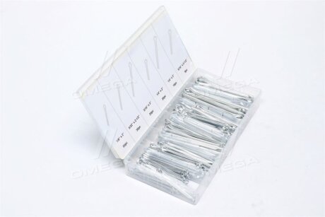 Набор шплинтов 144шт. (Ф1,8 –Ф5,16 DIN) RIDER rd11144zk