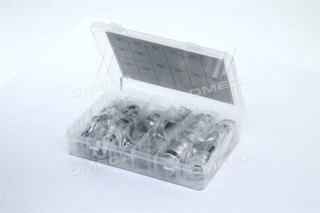 Набір алюмінієвих шайб 650шт. (М3-М22) RIDER rd11650ak