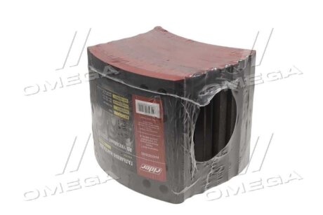 Накладка гальм. (компл. на вісь) 419х178 (Відп.6,35мм) 1-й рем. ROR TA, FRUEHAUF RIDER rd 19036rem1