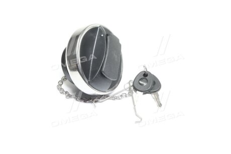 Кришка бака паливного SCANIA (пластик з метал. ободом) 60мм. (з ключем та ланцюгом) RIDER rd19-65-237