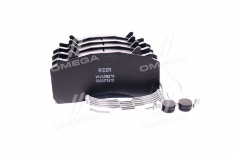 Колодка гальмівна дискова (комплект на вісь) лінійка LONG LIFE RIDER rd 29279std