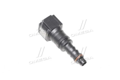 З\'єднувач пневматичний швидкознімний для паливних шлангів 6.3 ID 6х1,0 (мама) RIDER rd 57.37.09