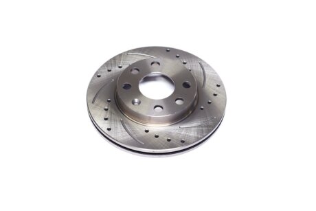 Диск гальмівний DAEWOO LANOS передній SPORT з перфорацією (R13) RIDER rd.90121445