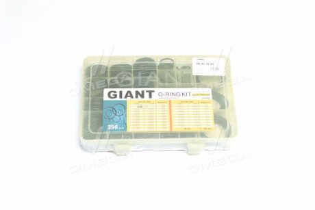 Набір кілець ущільнювальних чорні 396 шт. САТ RIDER rd 97.70.28