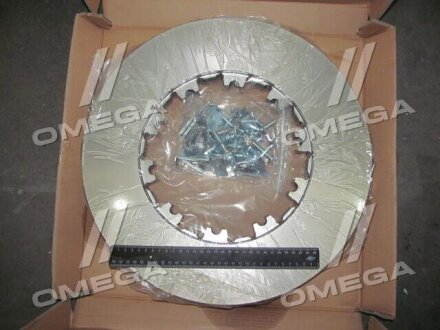 Диск гальмівний (під клини) (з монтажним комплектом) лінейка STANDARD DAF CF65/75/85,XF95 RIDER st 05-da932